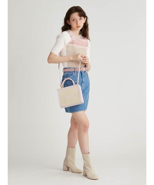 「FURFUR」 2WAYバッグ FREE ピンク レディース_画像5