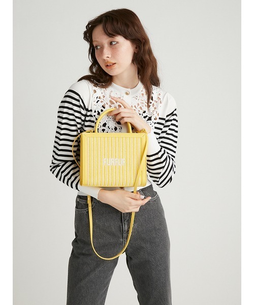 「FURFUR」 2WAYバッグ FREE ピンク レディース_画像8