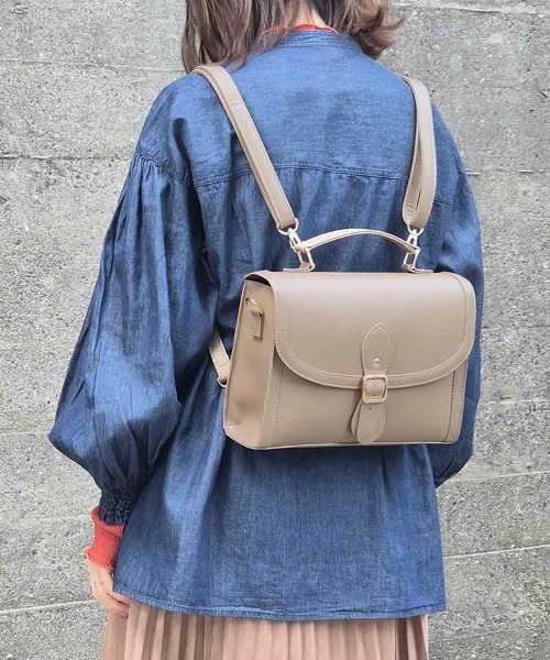 Bleu Bleuet（ブルーブルーエ） ショルダーバッグ バッグ ラウンド3Way 