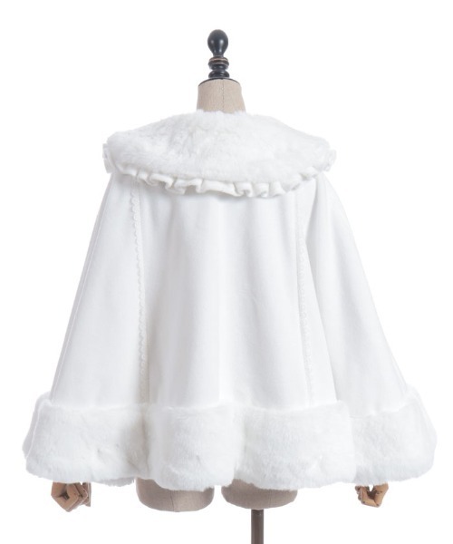 Chalmiere（シャルミエール） ピーコート pコート ドーリーケープ