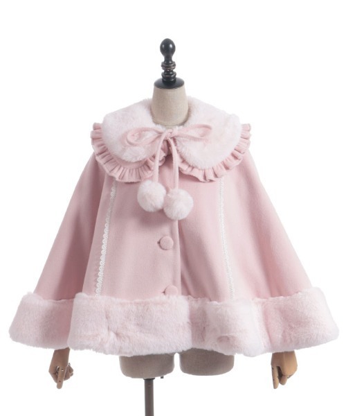 Chalmiere（シャルミエール） ピーコート pコート ドーリーケープ