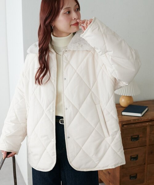 Discoat（ディスコート） ブルゾン アウター 「WEB限定」襟ファー