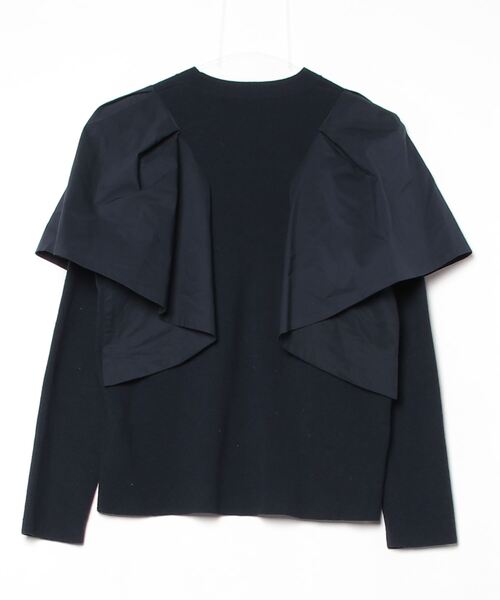 「ELENDEEK」 長袖ニット FREE ネイビー レディース_画像2