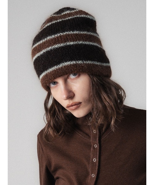 ELCHELE（エルチェレ） ニット帽 ニットキャップ レディース MOHAIR