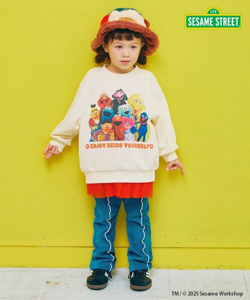 パンツ 「ジュニア対応」配色メロウストレッチニットコールパンツ キッズ 子供服 男の子 女の子 | p.premier | 19