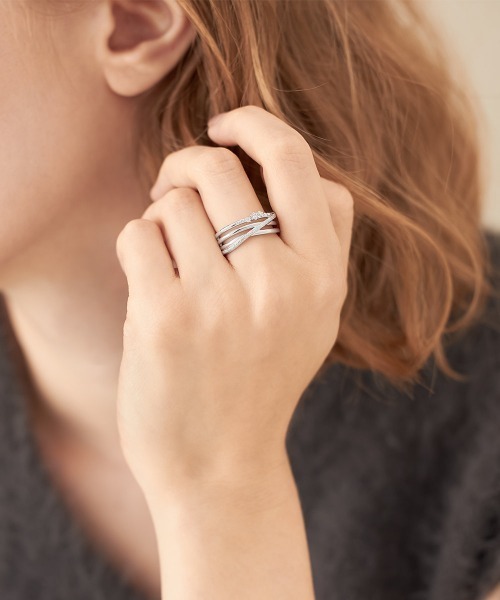 4℃ リング　7号 Canal4℃（カナルヨンドシー） 指輪 リング 「Winter Collection