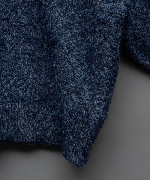 MAISON SPECIAL（メゾンスペシャル） 長袖ニット 1 ブラック メンズ