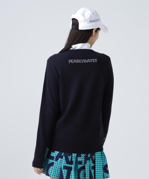 PEARLY GATES（パーリーゲイツ） ニット セーター 12G部分ジャガード