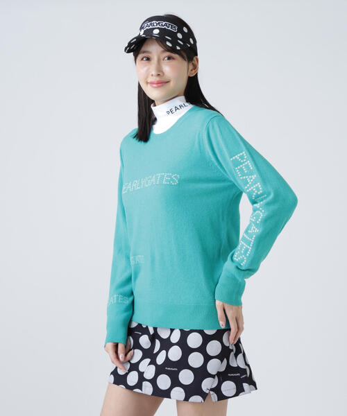 新品 パーリーゲイツ カシミヤ100% ジップ ニット セーター ジャケット 4 新品 パーリーゲイツ カシミヤ100% ジップ ニット セーター ジャケット