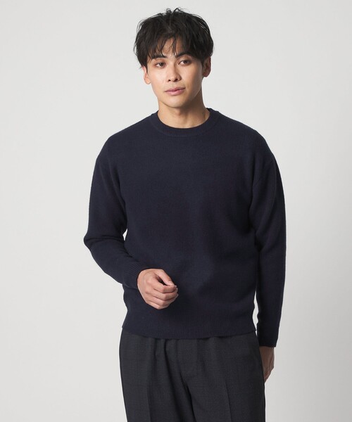 A DAY IN THE LIFE セーター ニット ミドルゲージ アンゴラミックス