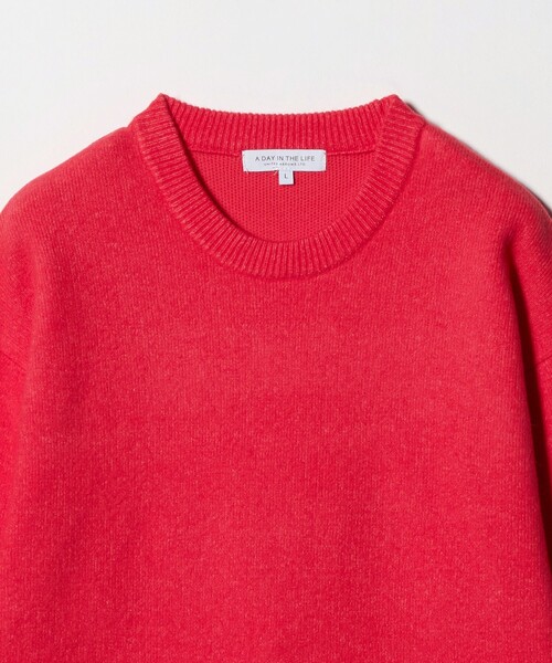 A DAY IN THE LIFE セーター ニット ミドルゲージ アンゴラミックス