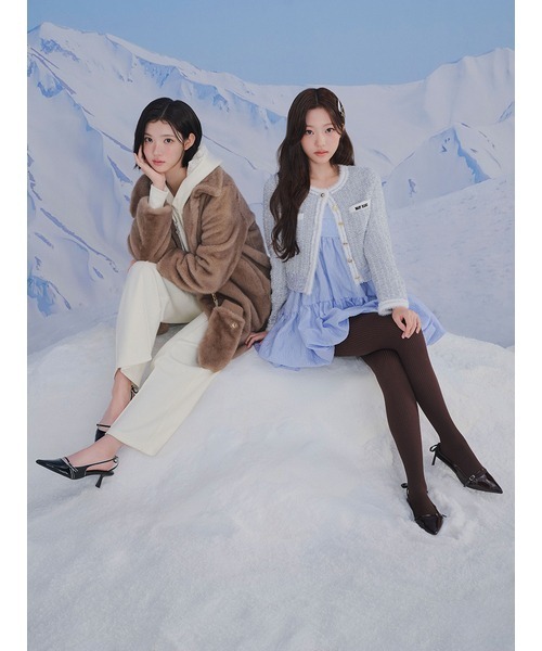 LILY BROWN（リリーブラウン） ジャケット ノーカラージャケット