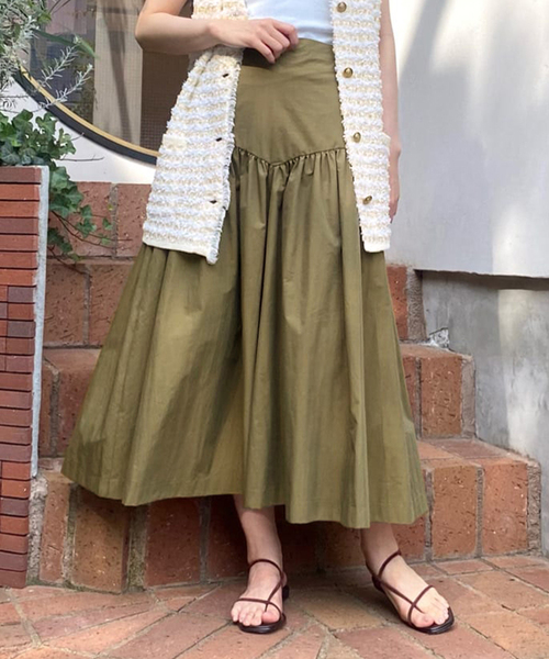 VERMEIL par iena（ヴェルメイユパーイエナ） フレアスカート 40