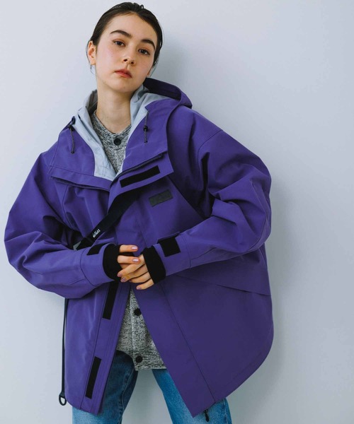 WILD THINGS（ワイルドシングス） マウンテンパーカー S パープル