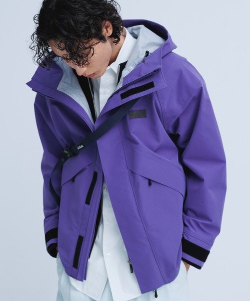 WILD THINGS（ワイルドシングス） マウンテンパーカー S パープル