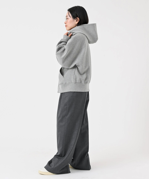 A.P. STUDIO ジップ パーカー AP STUDIO ジップアップパーカー - グレー レディース : ZOZOTOWN