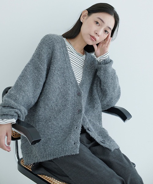 studio CLIP（スタディオクリップ） カーディガン 「natural by clip