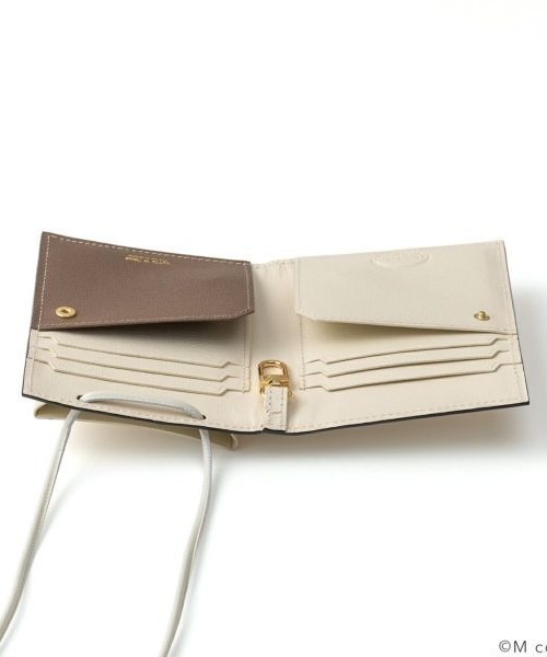 「L'arcobaleno」 カードケース F ホワイト レディース_画像4