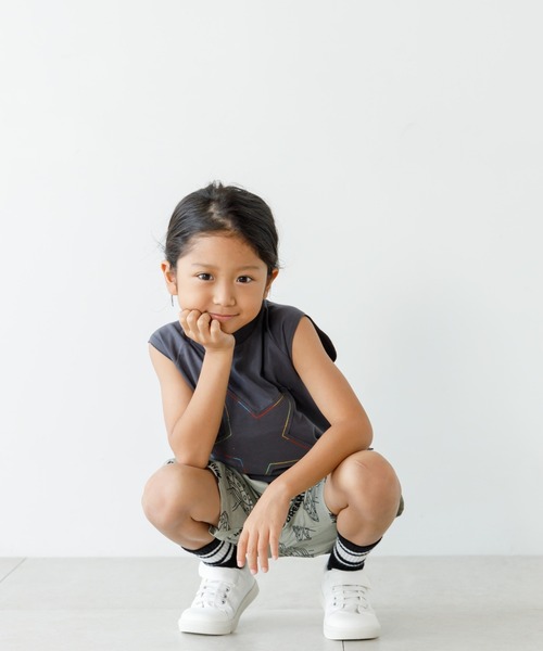 「MAKE YOUR DAY」 「KIDS」ノースリーブトップス 120 オフホワイト キッズ_画像2