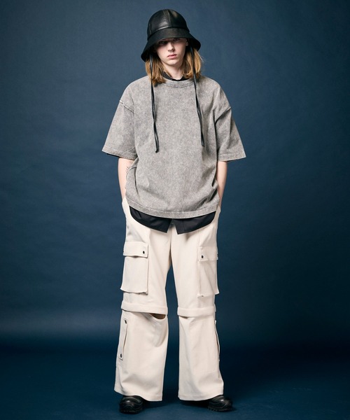 maison special limited edition 半袖シャツ MAISON SPECIAL（メゾンスペシャル） 半袖シャツ 0 ホワイト メンズ