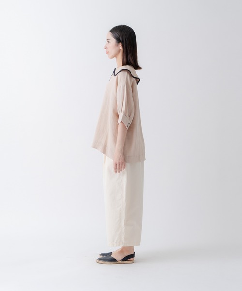 「Kelen」 半袖ブラウス M ナチュラル レディース_画像9