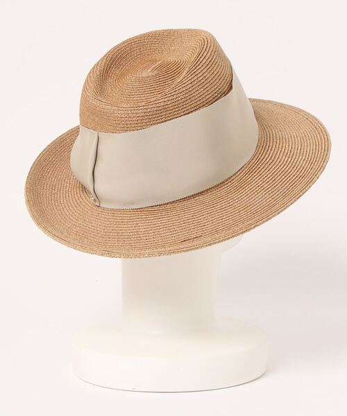 「Athena New York」 ストローハット 57cm ネイビー レディース_画像2