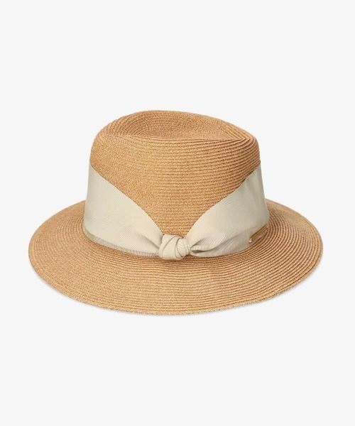 「Athena New York」 ストローハット 57cm ネイビー レディース_画像6