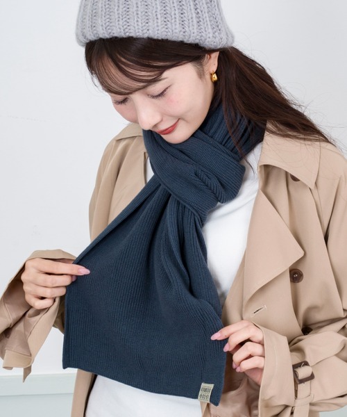 コモド マフラー ストール 「KOMODO」オーガニックコットン スカーフ