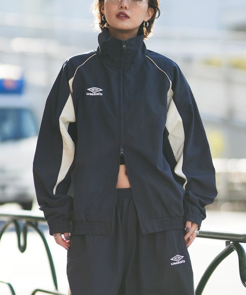 umbro（アンブロ） ナイロンブルゾン L ネイビー メンズ : ZOZOTOWN