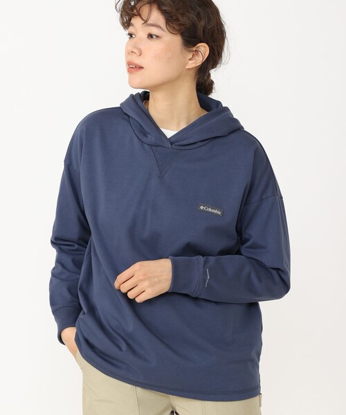 「Columbia」 プルオーバーパーカー M ベージュ レディース_画像5