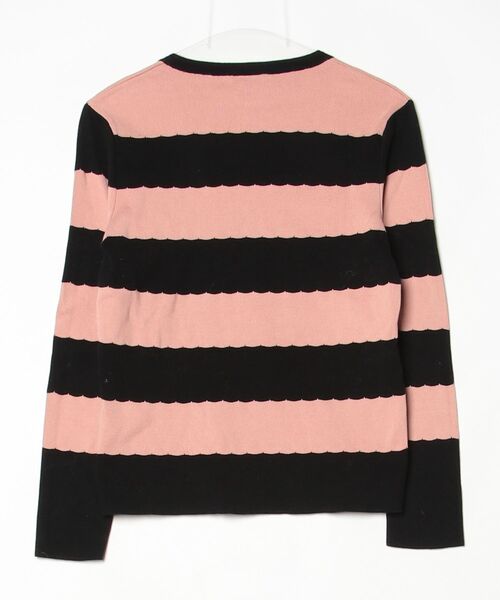 REDVALENTINO ボーダー ニット RED VALENTINO（レッドヴァレンティノ） ボーダー柄ニットカーディガン