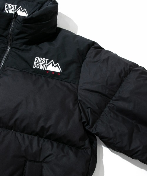 FIRST DOWN（ファーストダウン） ダウンジャケット LARGE ブラック