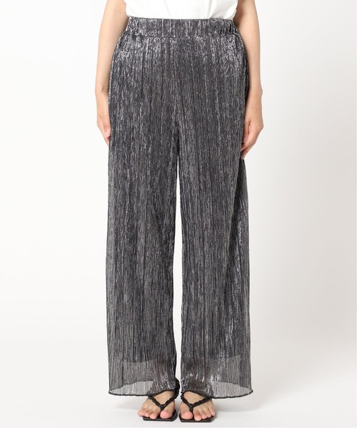 「CITYSHOP」 イージーパンツ - シルバー レディース_画像9