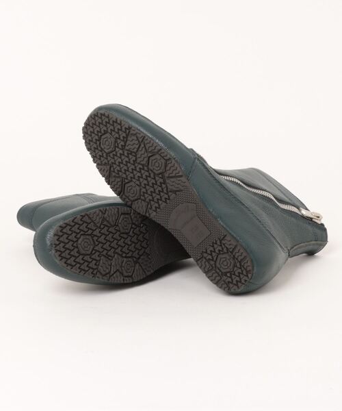 「Hina Day Green」 ショートブーツ 24cm ブラウン レディース_画像3