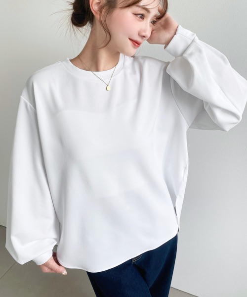 新品 TFW49 六分丈の袖シャツ ホワイト ユニセックス 七分袖シャツ FB561U－15 ホワイト| 作業服