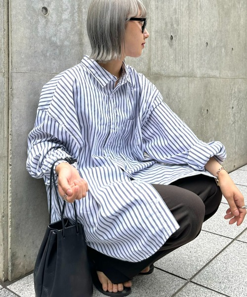 「CIAOPANIC TYPY」 長袖シャツ X-LARGE ブルー メンズ_画像4