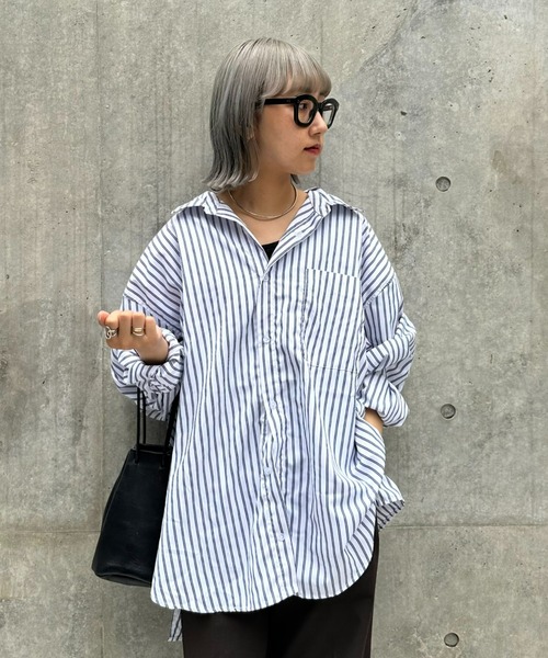 「CIAOPANIC TYPY」 長袖シャツ X-LARGE ブルー メンズ_画像5