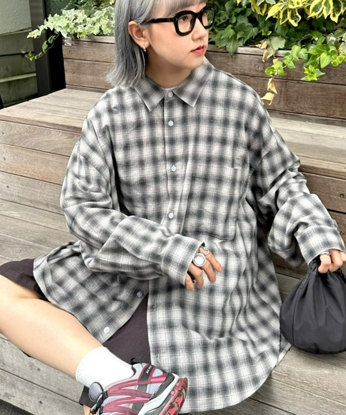 「CIAOPANIC TYPY」 長袖シャツ X-LARGE ブルー メンズ_画像7