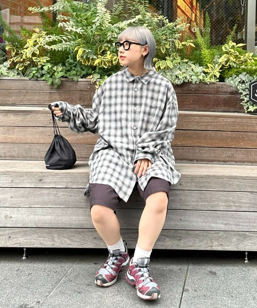 「CIAOPANIC TYPY」 長袖シャツ X-LARGE ブルー メンズ_画像9