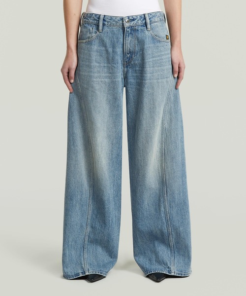 G-STAR RAW ワイドパンツ ジーンズ デニム デニムパンツ レディース