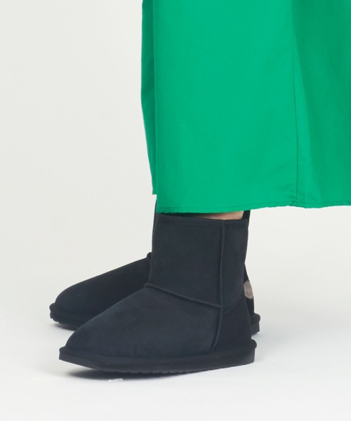 「EMU Australia」 ムートンブーツ 24cm ベージュ系その他2 レディース_画像6