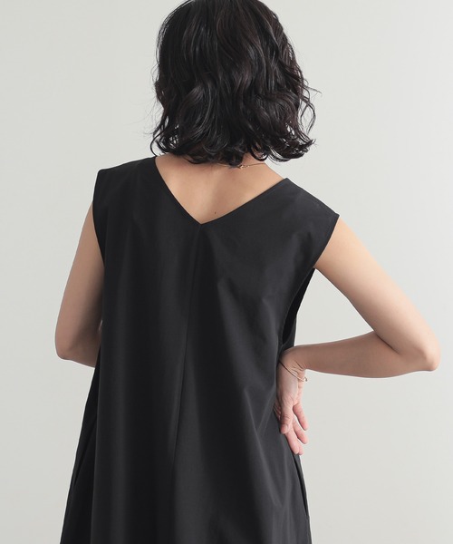 「for/c」 サロペットスカート M チャコールグレー レディース_画像6