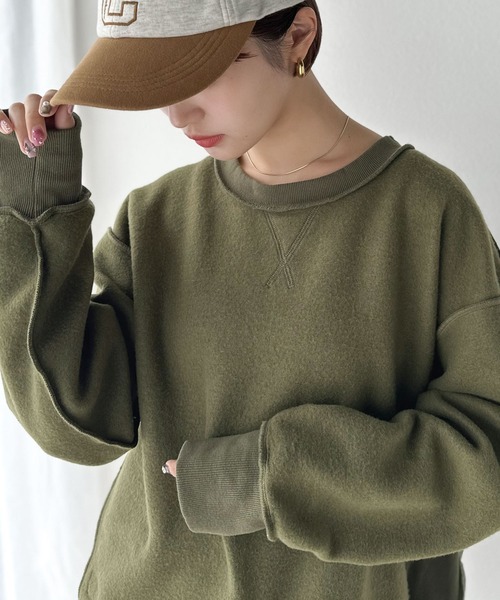 [Java] тренировочный cut and sewn SMALL бежевый женский 