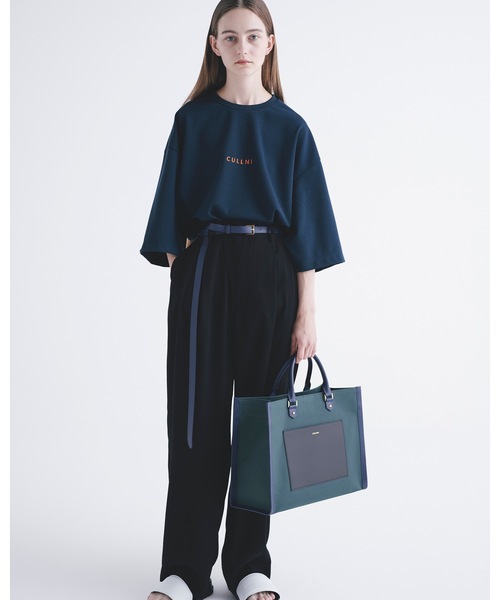 「CULLNI」 ハンドバッグ ONESIZE ブラック メンズ_画像3