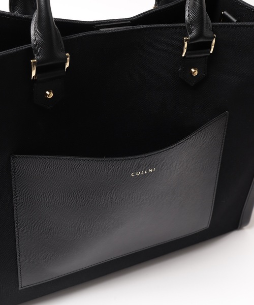 「CULLNI」 ハンドバッグ ONESIZE ブラック メンズ_画像8