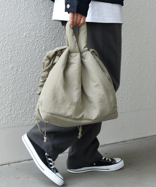 「SHIPS any」 2WAYバッグ ONE SIZE グレー メンズ_画像6