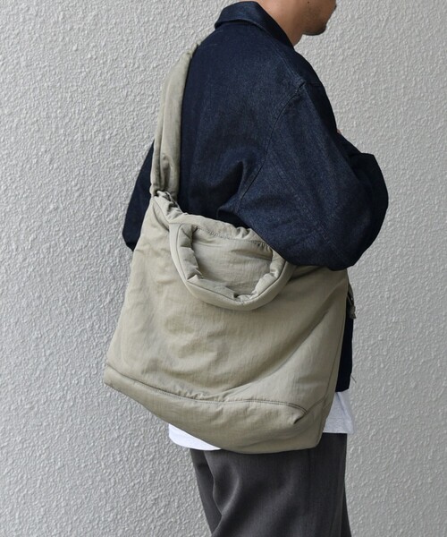 「SHIPS any」 2WAYバッグ ONE SIZE グレー メンズ_画像7