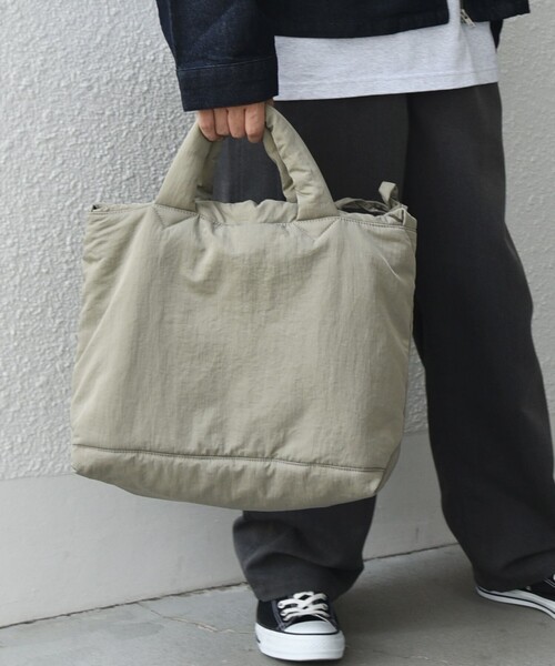 「SHIPS any」 2WAYバッグ ONE SIZE グレー メンズ_画像9