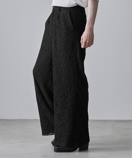 「CLEL」 パンツ X-SMALL チャコールグレー メンズ_画像2