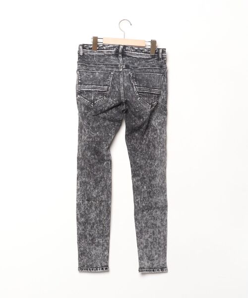 「BUFFALO BOBS」 スキニーデニムパンツ 2/M ブラックミックス メンズ_画像2